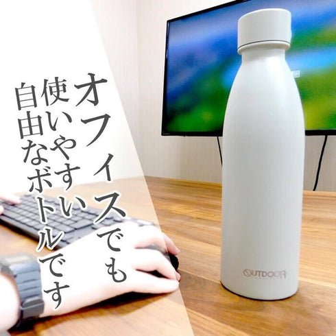 OUTDOOR アウトドア 炭酸対応スポーツボトル 水筒 530mlペールグリーン - ナショナルマート通販
